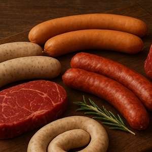 Grillpakete mit Grillwurst