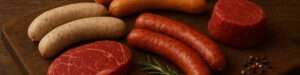 Grillpaket mit Wurst und Fleisch